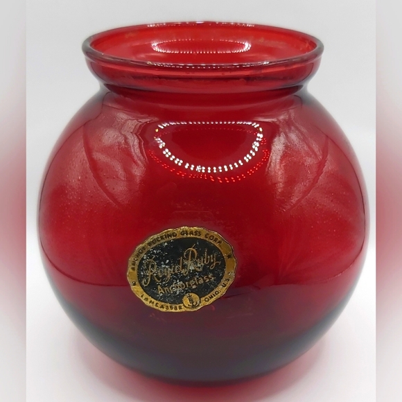 Vintage Royal Ruby vases - Picture 2 of 7